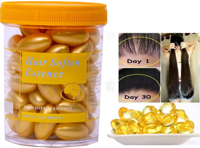 YUENCY Vitamin E Hair Capsule For Growth Shinning Damage Repair(60 g)