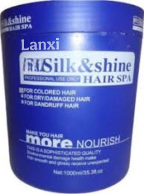 LANXI Bt slik & shine hair spa for damage hair(1000 ml)