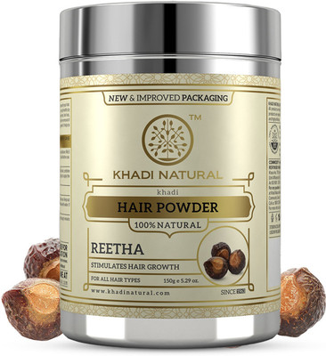 KHADI NATURAL Organic - Powder Reetha(150 g)
