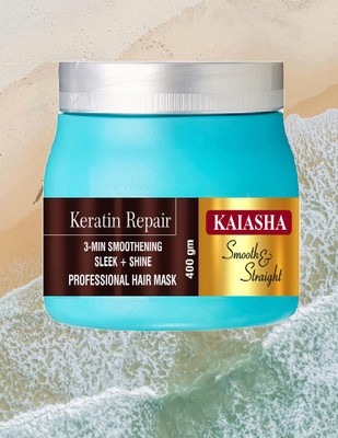 KAIASHA 3 min Smoothening Pro Keratin & Argan Mask for Stronger Color Treated(200 g)