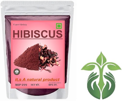 Rideena Natural organic Hibiscus Powder For Hair Pack(100 g)