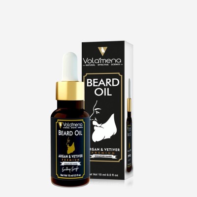 Volamena Argan Vetiver Beard Oil Premium Signatur range Beard Oil(15 ml)