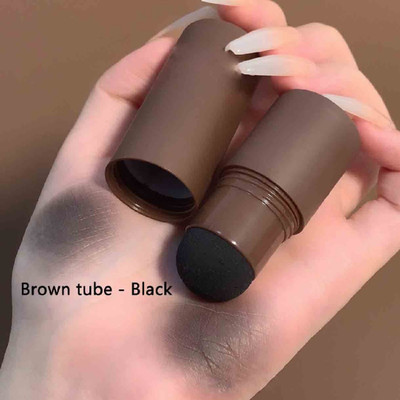 GABBU 2 in1Hairline Shadow Powder Stick Hair , BLACK