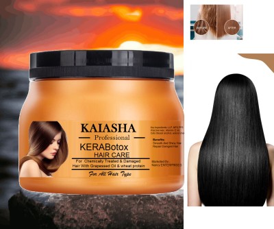 KAIASHA Botox Keratin Cream Hair Mask, Moisturizing and Smoothing(200 g)