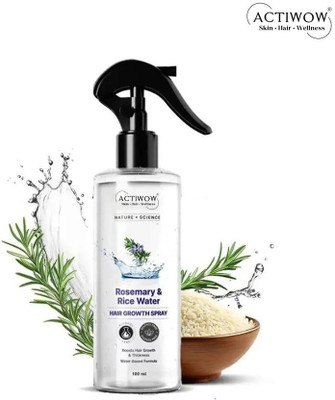 ACTIWOW Rosemary & Rice Water Serum for Reduce Hairfall & Hair Growth(100 ml)