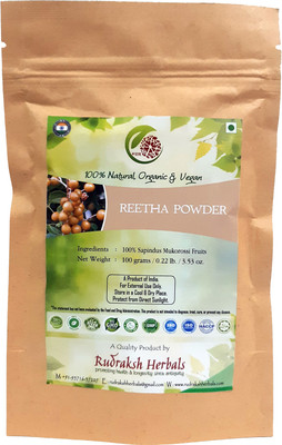 RUDRAKSHHERBALS REETHA POWDER(100 g)