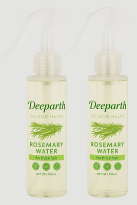 Deeparth Herbal Rosemary Water Mist for Hair Volume (100ml each)(200 ml)