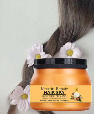 KA-KAIASHA Moisturizing & Smoothing Keratin Creamy Hair Mask air spa cream(200 ml)