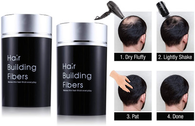 GFSU - GO FOR SOMETHING UNIQUE Keratin-Derived Fibres For Naturally Thicker Looking Hair, Cover Bald Spot ND96 EXTREME HOLD Hair Volumizer POWDER(50 g)