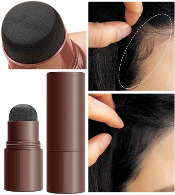 MYEONG Hair Root Touch Cover Up Powder Professional Long Lasting Hair Color Powder , BLACK