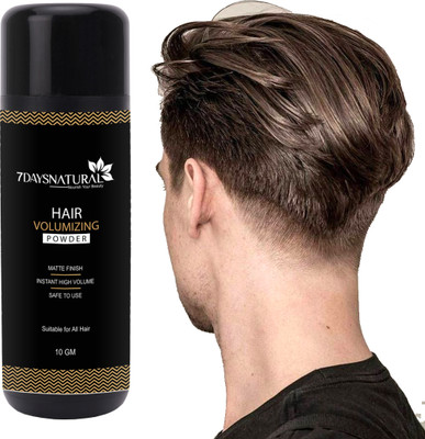 7days natural Hair Volumizing Powder Wax Matte Finish,Natural & Zero Toxin Natural & Zero Toxin Strong Strong Hold Hold Hair Volumizer Powder(10 g)