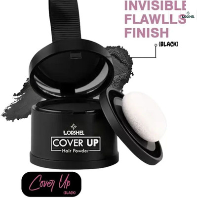 LORSHEL Hair Powder Root Cover Balm - Daily Use with Hair Confidence Hair Powder Root Cover Balm - Daily Use with Hair Confidence Extreme Hair Volumizer All Skin Types(4 g)