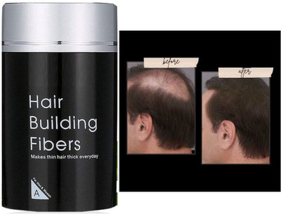 Emijun Hair Fiber For Thin & Fine Hair -Hair Thickening Fibers For Men & Women Brown Strong Hold Hair Volumizer Powder(25 g)