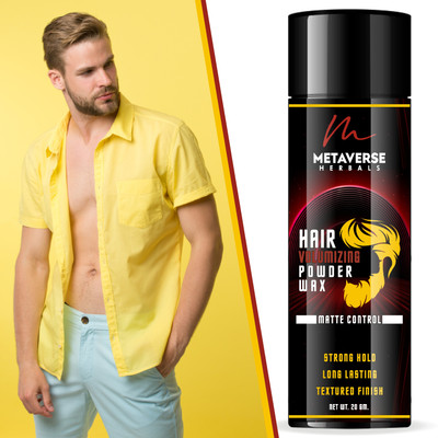 METAVERSE Elevation Essence Volumizer Vortex Volume Powder Along Strong Hold Matte Finish for 24 Hours Hair Volumizer Powder-Wax Hair Volumizing Powder Wax with Strong Hold Matte Finish for 24 Hours Hair Volumizer Powder-mousse(10 g)