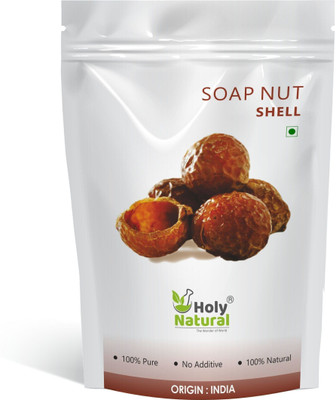 Holy Natural Soap Nut Shell (Areetha) - 250 GM SNS001 NA Hair Volumizer Shell(250 g)