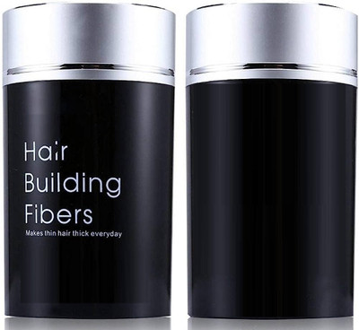 Emijun color black Hair Building Fiber Hair Loss concealer Hair Fiber for men and women Hair Powder(50 g)