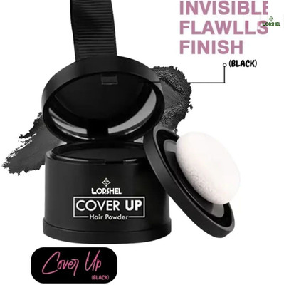 LORSHEL Root Touch Up Hair Powder India : Instant Coverage & Advanced Hair Care Root Touch Up Hair Powder India : Instant Coverage & Advanced Hair Care Extreme Hair Volumizer All Skin Types(4 g)