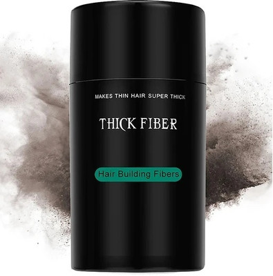 Emijun Hair Building Fiber Imported Quality Hair Fiber Brown Strong Hold Hair Volumizer Powder(25 g)