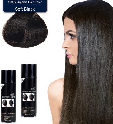 HUZURLU Black Hair Styling Quick Dry Mousse Oil Control Booster Silky Voluminous Spray BH-116-VB MEDIUM Hair Volumizer POWDER LIQUID SPRAY(250 ml)