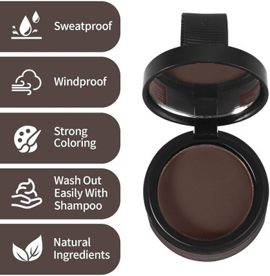 REIMICHI Hairline Powder Instantly Conceals Hair Root Touch Up Hair Toppers Women & Men Dm123 extreme Hair Volumizer powder(4.5 g)