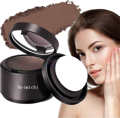 REIMICHI Brown colour Hairline Shadow Powder Stick Hair Powder Eyebrow Powder Dm123 extreme Hair Volumizer powder(4.5 g)