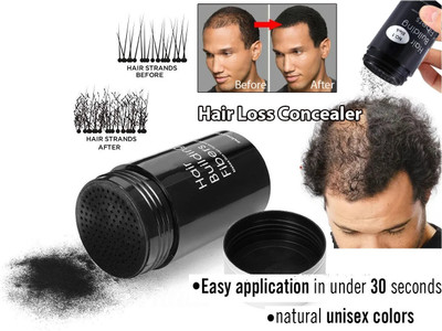 GFSU - GO FOR SOMETHING UNIQUE Temporary Hair Loss Concealer - Hair Thickener For Men & Women ND96 EXTREME HOLD Hair Volumizer POWDER(25 ml)
