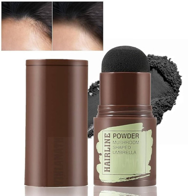 FLORERO eyebrow stamp & Hairline Waterproof And Long Lasting Shaping , BLACK