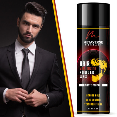 METAVERSE Volume Whip Hair Powder Wax High Rise Hair Powder Wax with Strong Hold Matte Finish for 24 Hours Hair Volumizer Powder-Wax Hair Volumizing Powder Wax with Strong Hold Matte Finish for 24 Hours Hair Volumizer Powder-mousse(10 g)