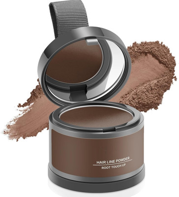 GABBU Hairline Powder, Shading Sponge Pen, Hairline Shadow Stick, Quick Root Touch-Up BB0914 Medium Hair Volumizer Powder(4 g)