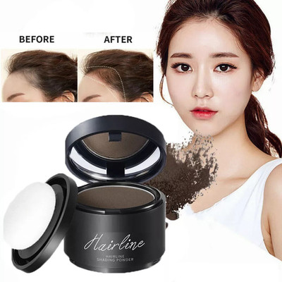 AFARAXIA Hairline Powder Hair ShadingShadow Powder Stick Men and Women Quick Root CoverUp dEEP Medium Hair Volumizer Powder(3.6 g)
