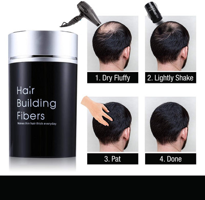 GFSU - GO FOR SOMETHING UNIQUE Hair Building Thickening Fibers For Man & Women ND96 EXTREME HOLD Hair Volumizer POWDER(25 ml)