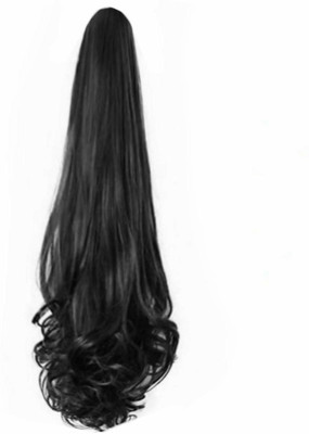 Chronex 1P Clutcher based Premium Quality Synthetic Extension/Ponytail Extension Hair Extension