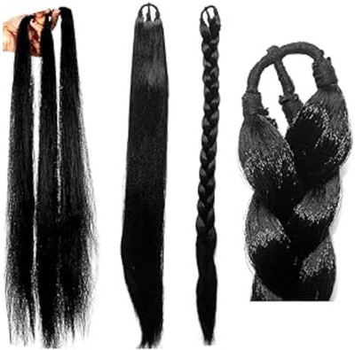 PRAKRITI Artificial Fake Long Extensions for Women & Girls  Extension Hair Extension