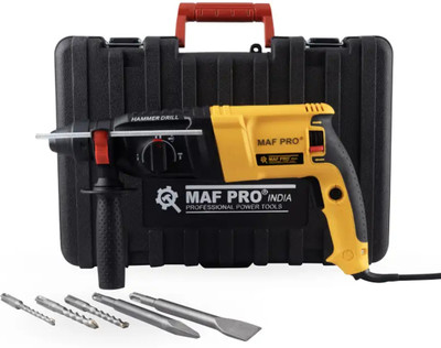 Maf Pro MRH8008 26mm 850W 900 RPM Heavy Duty Variable Speed Reversible MRH8008 26mm 850W 900 RPM Heavy Duty Variable Speed Reversible Rotary Hammer Drill(26 mm Chuck Size, 850 W)