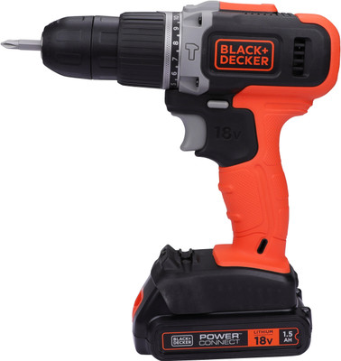 BLACK+DECKER BCD003C1-QW BCD003C1-QW Hammer Drill(10 mm Chuck Size, 500 W)