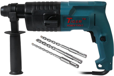 Inditrust Heavy duty TGP-220 20mm Rotary hammer machine with 3pc Hammer bit Hammer Drill(20 mm Chuck Size, 900 W)
