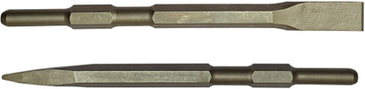 Inditrust new Demolition Hammer Bit 1pc Flit and 1pc Point (17x280) Pack of 2 pc Rotary Hammer Drill(13 mm Chuck Size, 0 W)