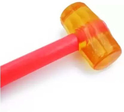Flemigo Rubber Mallet Hammer with Rubber round Head comfortable TILE Hammer Mallet(0.4 kg)