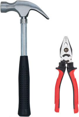 ALYRATOOLS 502 Combination Plier Claw Hammer Curved Claw Hammer(0.499 kg)