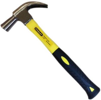 STANLEY 51-187 Fiberglass Handle Straight Claw Hammer(0.56 kg)