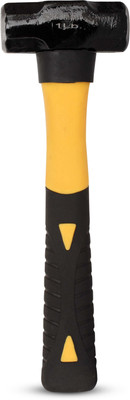 Toolsbae Heavy Duty 1LB Heavy Duty Sledge Hammer Fine Fiber Handle, Indestructible Fiberglass Handle Sledge Hammer(0.14 kg)
