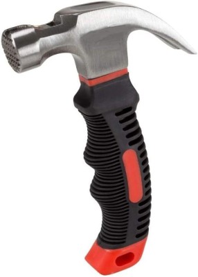 Hoaxer Heavy Duty Stubby Mini Claw Hammer Heavy Duty Stubby Mini Claw Hammer Straight Claw Hammer(0.4 kg)