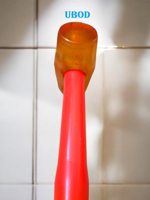 Ubod Rubber Mallet Hammer with Rubber round Head comfortable TILE Hammer SJK003 Mallet(0.4 kg)