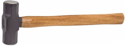 DHATRI TOOLS 1 LBS SLEDGE HAMMER WITH WOODEN HANDLE Sledge Hammer(0.5 kg)