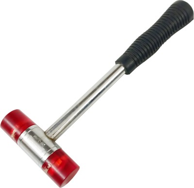 4MECH Soft faced 25 mm Plastic hammer Sledge Hammer(0.28 kg)