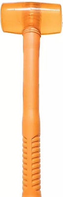 NSK TOOLS Fb40 Rubber mallet hammer with non silp Comfortable grip handle soft face hammer for tiles and other work Mallet(0.5 kg)