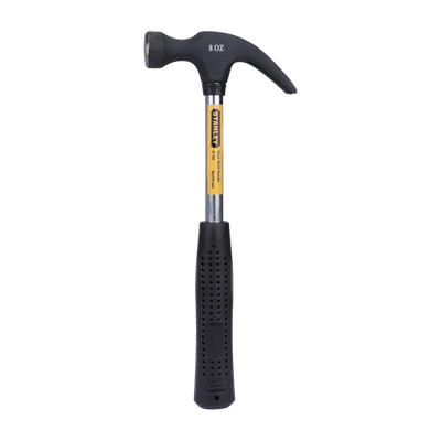 STANLEY 51-152 Steel Shaft 220gms-8 Curved Claw Hammer(0.43 kg)