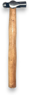 BForge Ball Pein Drop Forged Steel Hammer Size:- 200GMS With Wooden Handle Ball Peen Hammer(0.2 kg)