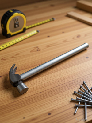 LXMI High Quality Durable Construction Metalworking Household Curved Claw Hammer(0.55 kg)