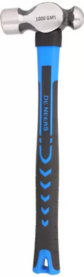 De Neers Boll Pein /Cross Pein Hammer with Fiberglass Handle 896gms 1pcs De Neers Ball Pein/Cross Pein Hammer with Fiberglass Handle 896gms(Pack of 1 ) Cross Peen Hammer(1.2 kg) De Neers Boll Pein /Cross Pein Hammer with Fiberglass Handle 896gms 1pcs De Neers Ball Pein/Cross Pein Hammer with Fiberglass Handle 896gms(Pack of 1 ) Cross Peen Hammer(1.2 kg)